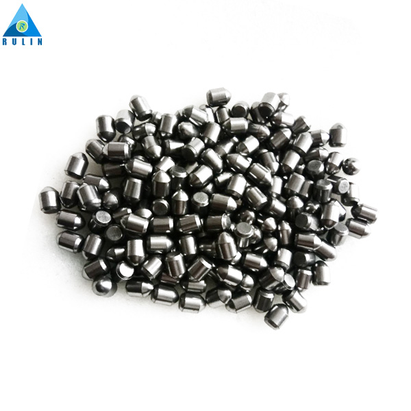 Conical cemented carbide mining button